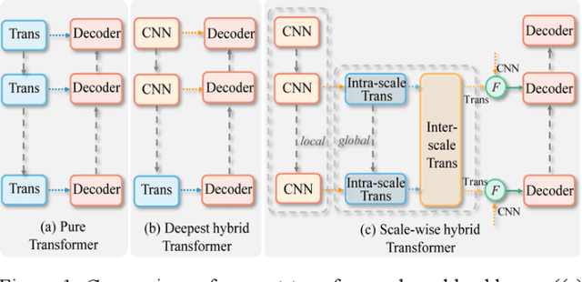 Figure 1 for ScaleFormer: Revisiting the Transformer-based Backbones from a Scale-wise Perspective for Medical Image Segmentation