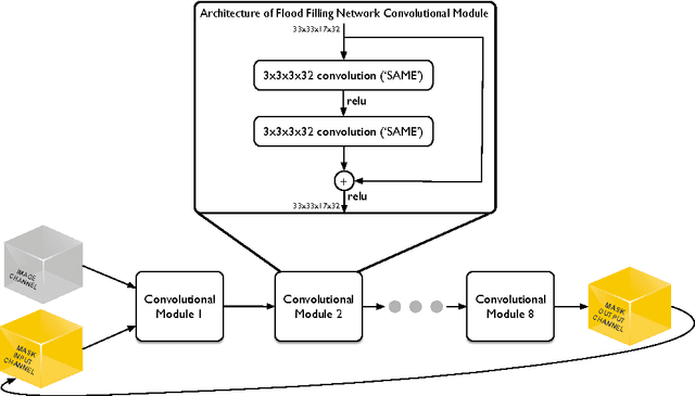 Figure 1 for Flood-Filling Networks