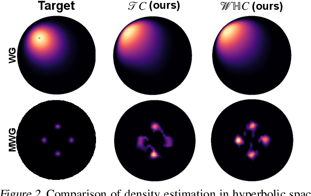 Figure 3 for Latent Variable Modelling with Hyperbolic Normalizing Flows