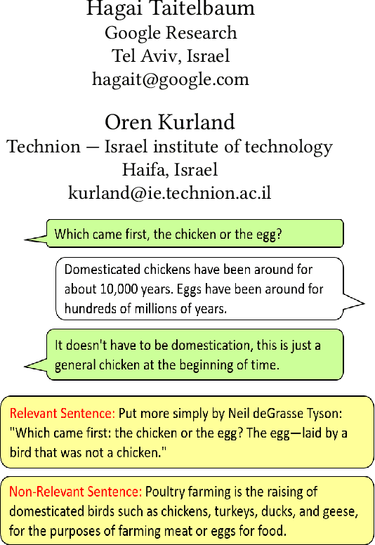 Figure 1 for A Dataset for Sentence Retrieval for Open-Ended Dialogues