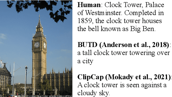 Figure 1 for Generating image captions with external encyclopedic knowledge