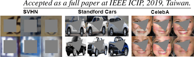 Figure 1 for Faster Unsupervised Semantic Inpainting: A GAN Based Approach