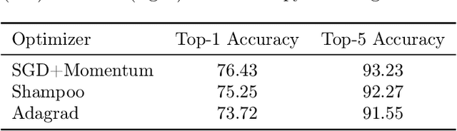 Figure 4 for Second Order Optimization Made Practical