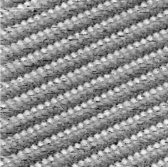 Figure 1 for Restoring STM images via Sparse Coding: noise and artifact removal