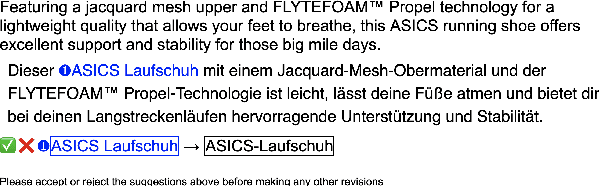 Figure 4 for Automatic Correction of Human Translations