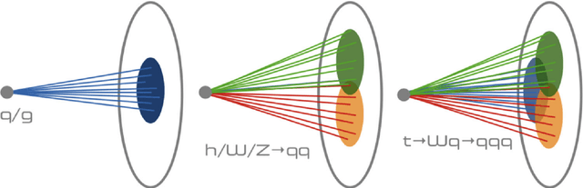 Figure 1 for Semi-Equivariant GNN Architectures for Jet Tagging