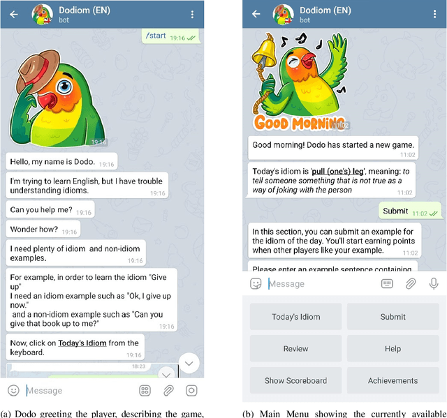 Figure 1 for Gamified Crowdsourcing for Idiom Corpora Construction