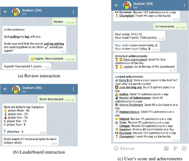Figure 3 for Gamified Crowdsourcing for Idiom Corpora Construction