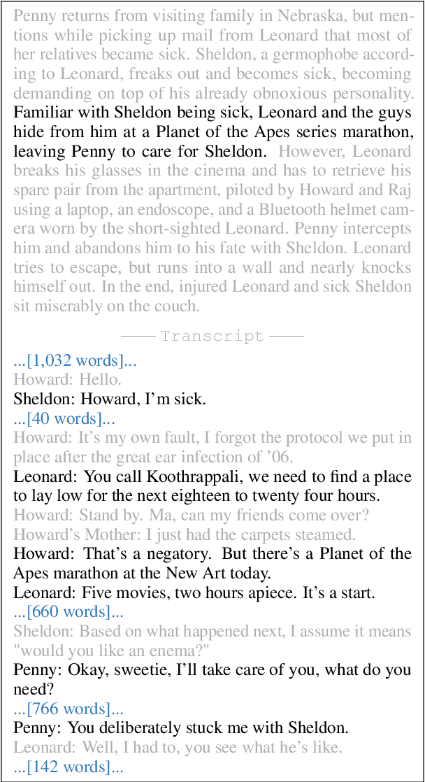 Figure 3 for SCROLLS: Standardized CompaRison Over Long Language Sequences