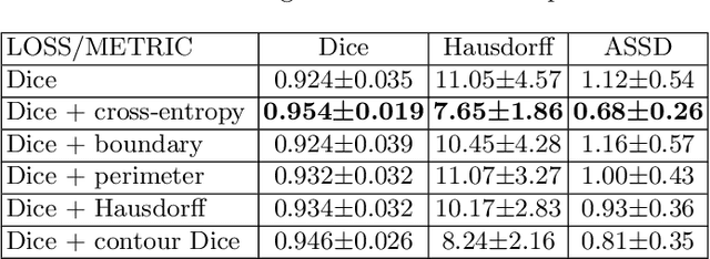 Figure 4 for Contour Dice loss for structures with Fuzzy and Complex Boundaries in Fetal MRI