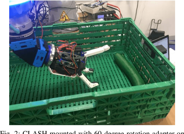 Figure 2 for CLASH WRIST -- A hardware to increase the capability of CLASH fruit gripper to use environment constraints exploration