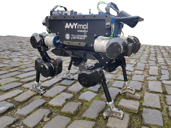 Figure 1 for Robust Planning and Control for Dynamic Quadrupedal Locomotion with Adaptive Feet