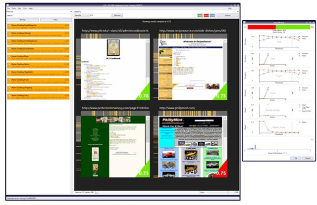 Figure 4 for ICE: Enabling Non-Experts to Build Models Interactively for Large-Scale Lopsided Problems