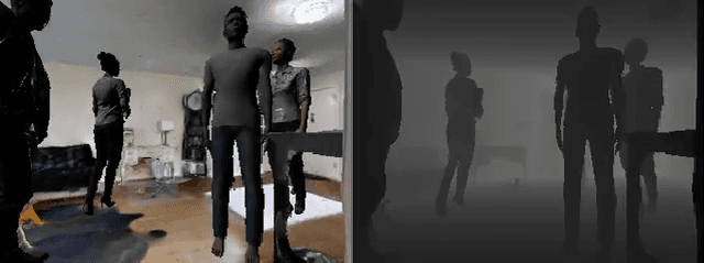 Figure 1 for Learning Robust Agents for Visual Navigation in Dynamic Environments: The Winning Entry of iGibson Challenge 2021