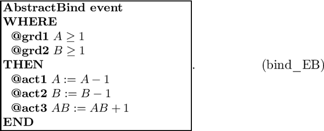 Figure 4 for Towards Scalable Modeling of Biology in Event-B