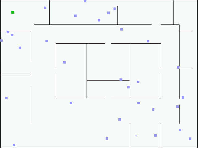 Figure 4 for A Multi-stage Probabilistic Algorithm for Dynamic Path-Planning