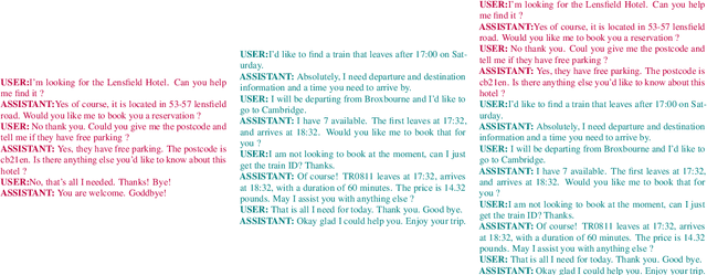 Figure 4 for On Task-Level Dialogue Composition of Generative Transformer Model