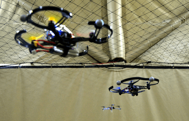 Figure 1 for Sim-to--Real: Transfer of Low-Level Robust Control Policies to Multiple Quadrotors