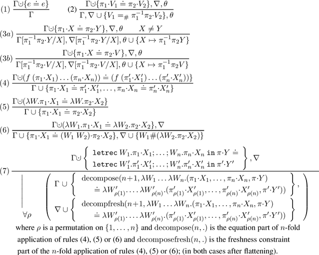 Figure 2 for Nominal Unification and Matching of Higher Order Expressions with Recursive Let