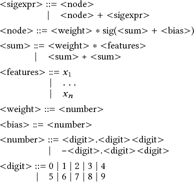 Figure 3 for Towards the Evolution of Multi-Layered Neural Networks: A Dynamic Structured Grammatical Evolution Approach