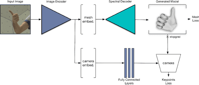 Figure 1 for Single Image 3D Hand Reconstruction with Mesh Convolutions