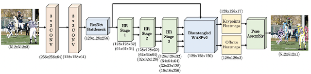 Figure 3 for BAPose: Bottom-Up Pose Estimation with Disentangled Waterfall Representations
