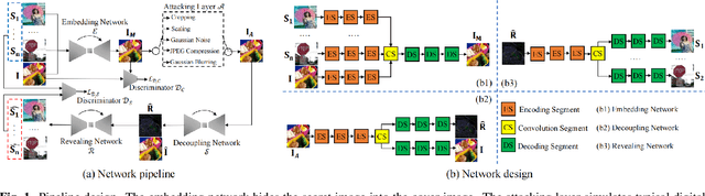 Figure 1 for Hiding Images into Images with Real-world Robustness