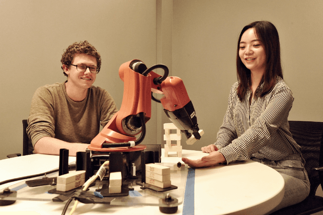 Figure 1 for Robot Assisted Tower Construction - A Resource Distribution Task to Study Human-Robot Collaboration and Interaction with Groups of People