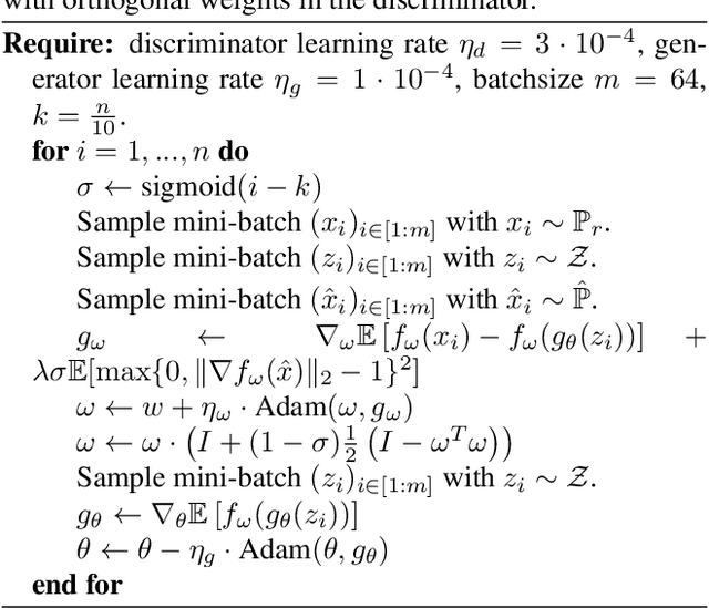 Figure 4 for Orthogonal Wasserstein GANs