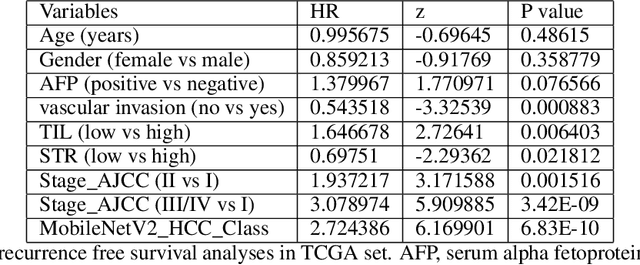 Figure 4 for Deep learning for prediction of hepatocellular carcinoma recurrence after resection or liver transplantation: a discovery and validation study