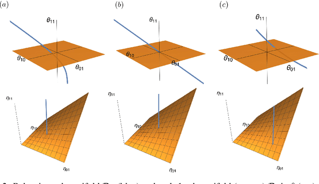 Figure 2 for Rank Reduction, Matrix Balancing, and Mean-Field Approximation on Statistical Manifold