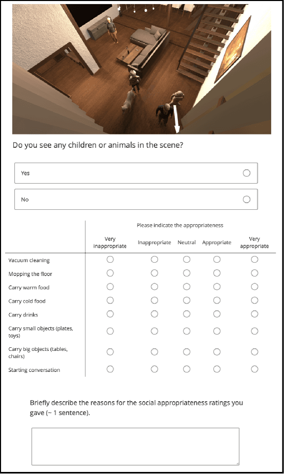 Figure 2 for Mind Your Manners! A Dataset and A Continual Learning Approach for Assessing Social Appropriateness of Robot Actions