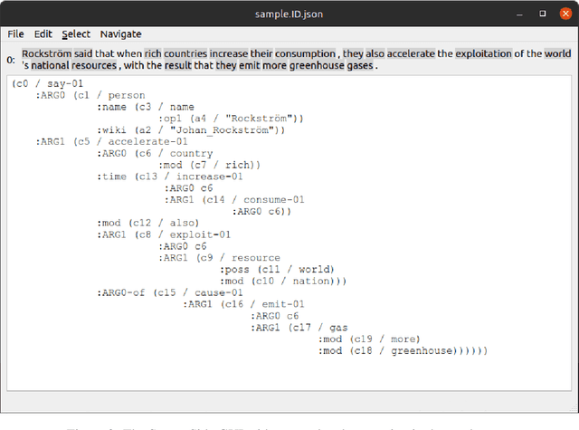 Figure 2 for StreamSide: A Fully-Customizable Open-Source Toolkit for Efficient Annotation of Meaning Representations