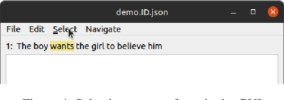 Figure 4 for StreamSide: A Fully-Customizable Open-Source Toolkit for Efficient Annotation of Meaning Representations