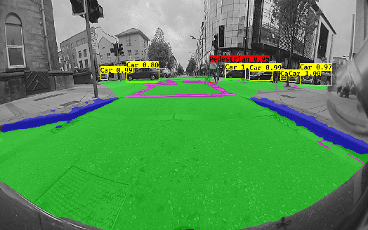 Figure 1 for YUVMultiNet: Real-time YUV multi-task CNN for autonomous driving