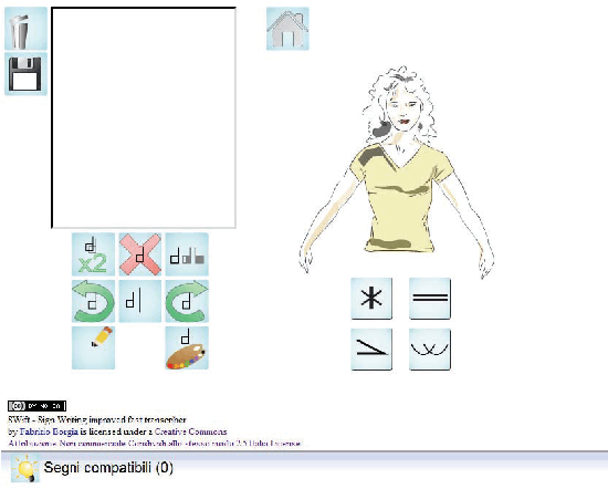 Figure 2 for SWift -- A SignWriting editor to bridge between deaf world and e-learning