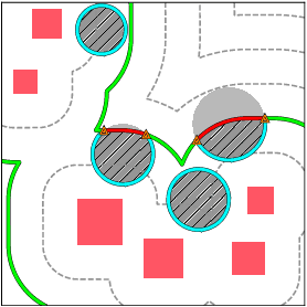 Figure 1 for Measuring shape relations using r-parallel sets