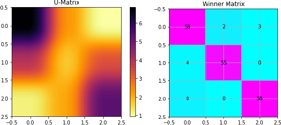 Figure 4 for Exploring time-series motifs through DTW-SOM