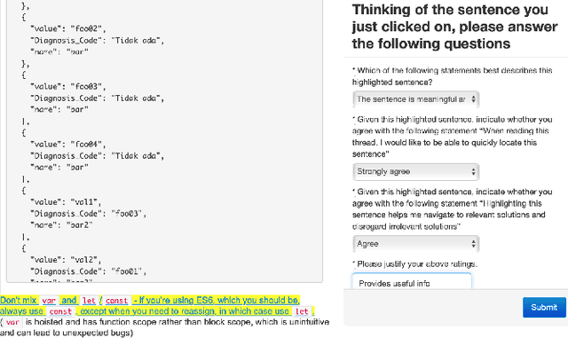 Figure 3 for Essential Sentences for Navigating Stack Overflow Answers