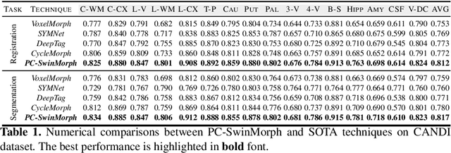 Figure 2 for PC-SwinMorph: Patch Representation for Unsupervised Medical Image Registration and Segmentation