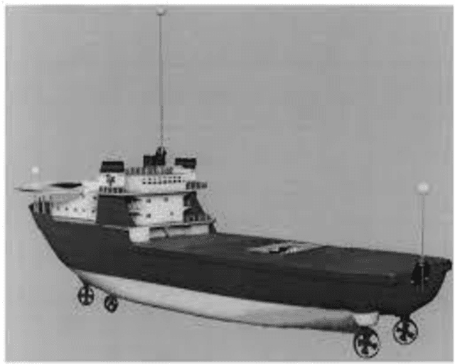 Figure 3 for A neural network based heading and position control system of a ship