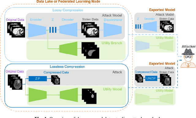 Figure 1 for Data Stealing Attack on Medical Images: Is it Safe to Export Networks from Data Lakes?