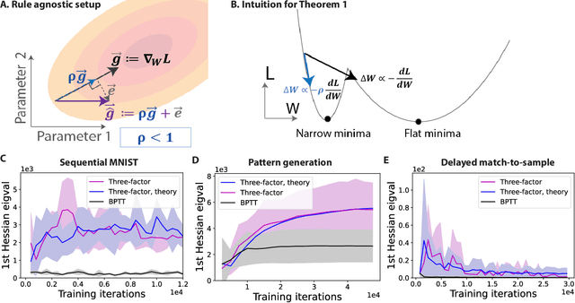 Figure 4 for Beyond accuracy: generalization properties of bio-plausible temporal credit assignment rules