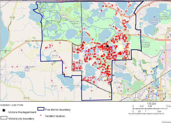 Figure 4 for Urban Fire Station Location Planning: A Systematic Approach using Predicted Demand and Service Quality Index