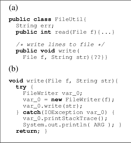 Figure 1 for Neural Program Generation Modulo Static Analysis