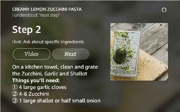 Figure 2 for GRILLBot: An Assistant for Real-World Tasks with Neural Semantic Parsing and Graph-Based Representations