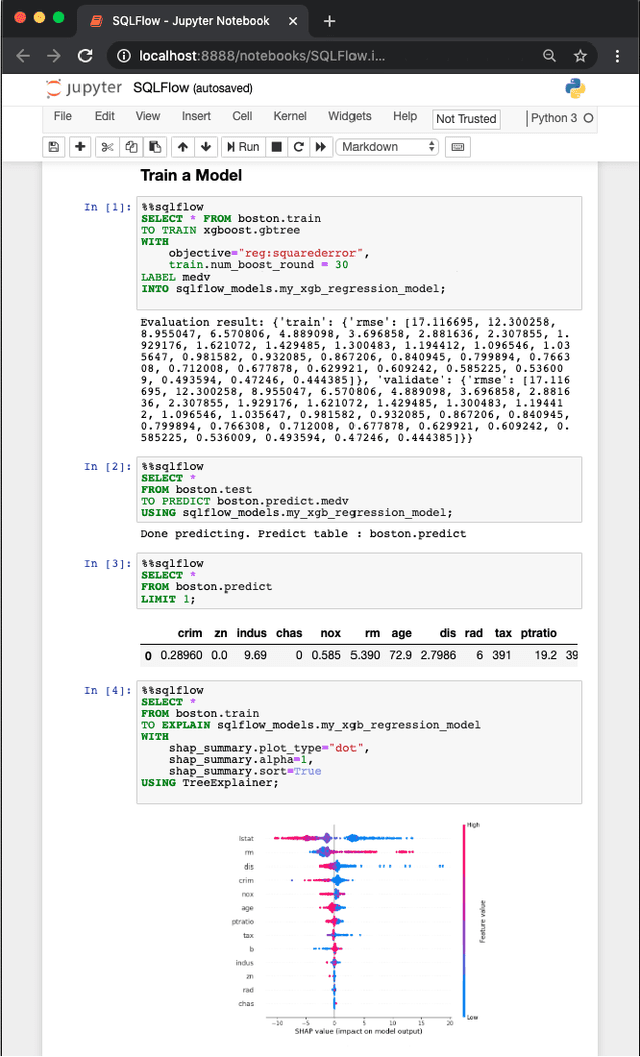 Figure 1 for SQLFlow: A Bridge between SQL and Machine Learning