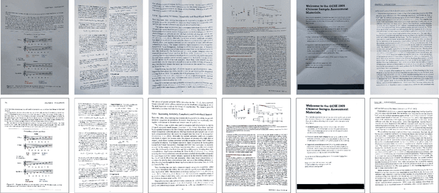 Figure 1 for Document Rectification and Illumination Correction using a Patch-based CNN