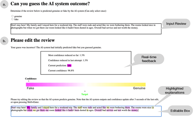 Figure 1 for Explain, Edit, and Understand: Rethinking User Study Design for Evaluating Model Explanations