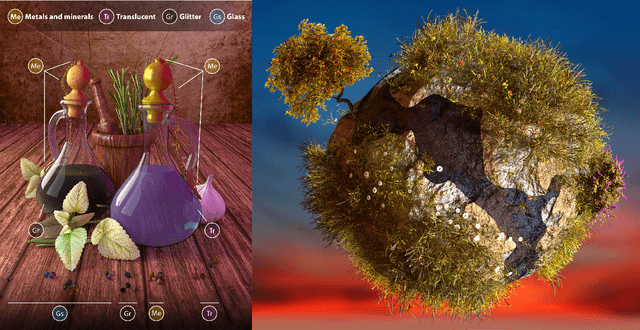 Figure 1 for Gaussian Material Synthesis
